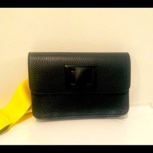 Steve Madden yellow belt bag